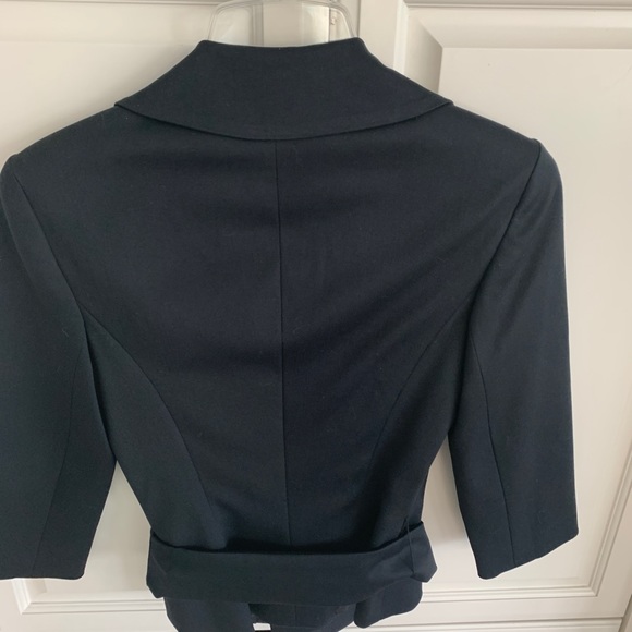 Trina Turk Rhinestone Button Cropped Jacket - Picture 5 of 10